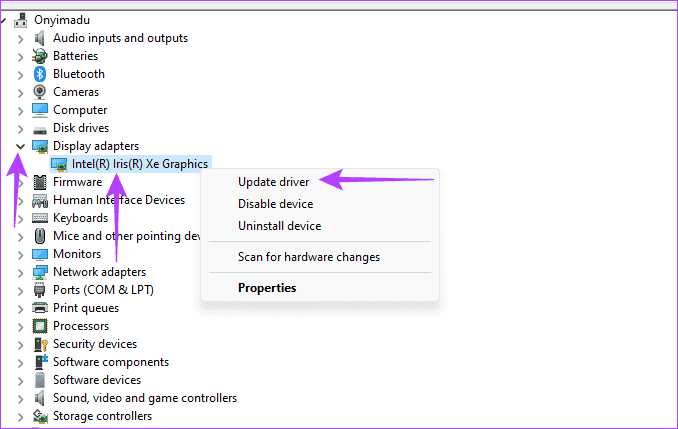 driver-update أفضل 5 إصلاحات للخطأ الداخلي في جدولة الفيديو VIDEO_SCHEDULER_INTERNAL على Windows 11