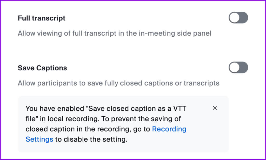 enable-full-transcript-captions-zoom-1024x616-1 كيفية تمكين التسميات التوضيحية التلقائية في Zoom