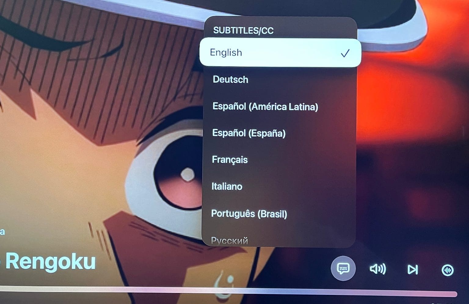 enable-subtitle-crunchyroll-apple-tv-1536x996-1 أفضل 7 إصلاحات لعدم عمل الترجمة على Crunchyroll على الهاتف المحمول وسطح المكتب وApple TV