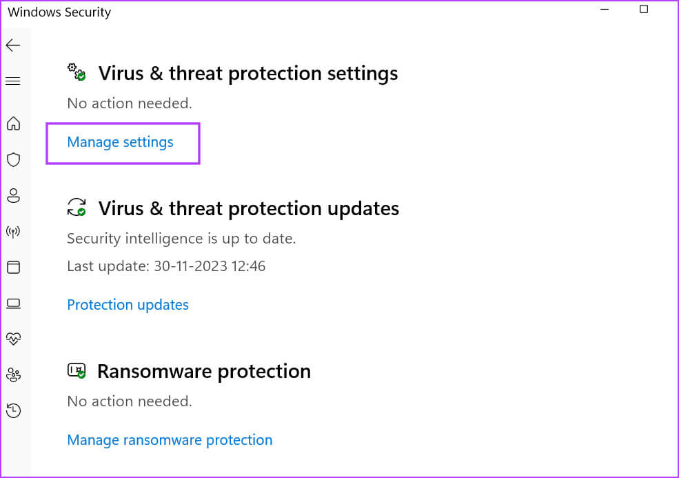 exclude-roblox-in-defender أفضل 8 إصلاحات لمشكلة "حدث خطأ غير متوقع، يجب إنهاء Roblox" على Windows 11