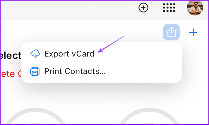 export-contacts-to-pdf-icloud 4 أفضل الطرق لطباعة جهات الاتصال من iPhone