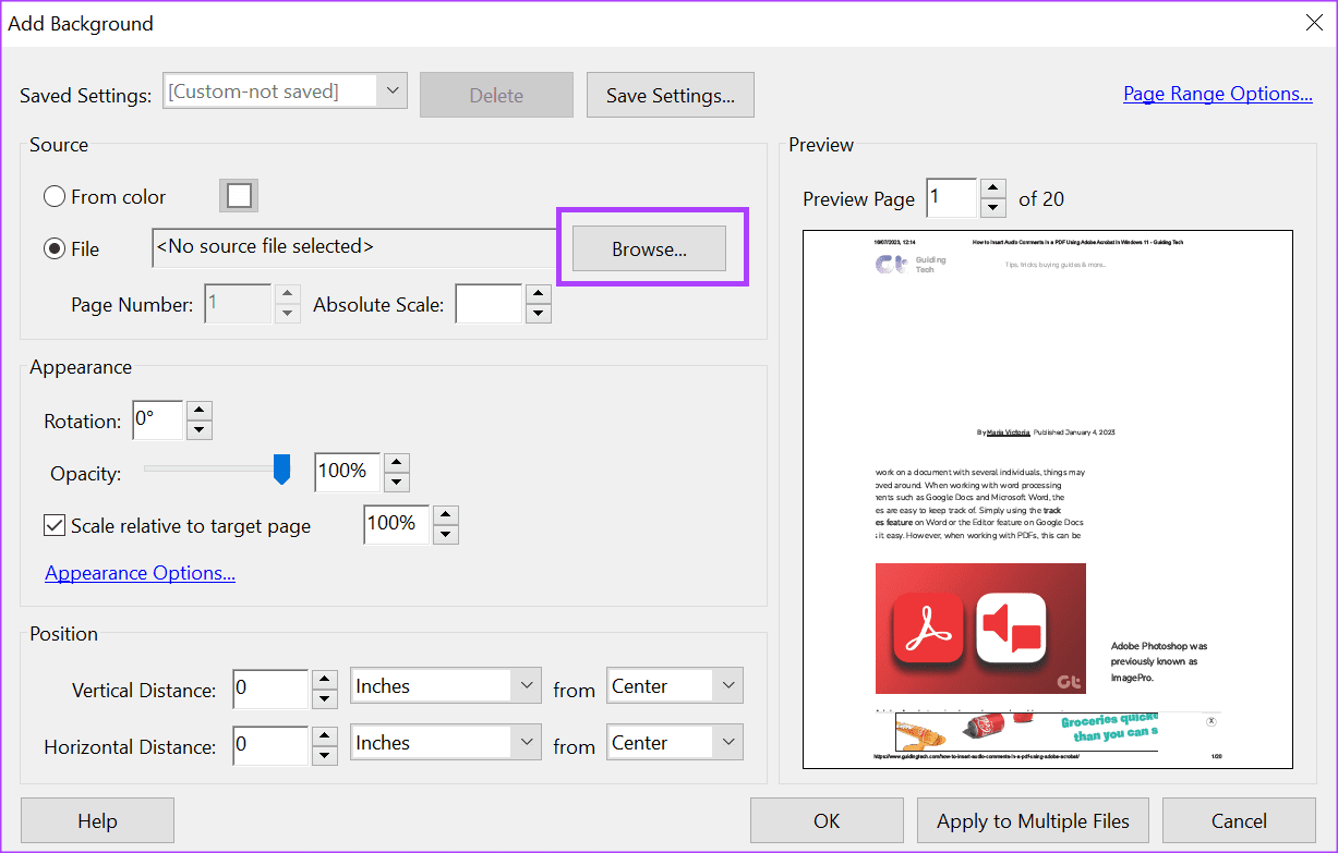 how-to-add-edit-pdf-background-using-adobe-acrobat-11 كيفية إضافة وتحرير خلفية PDF باستخدام Adobe Acrobat