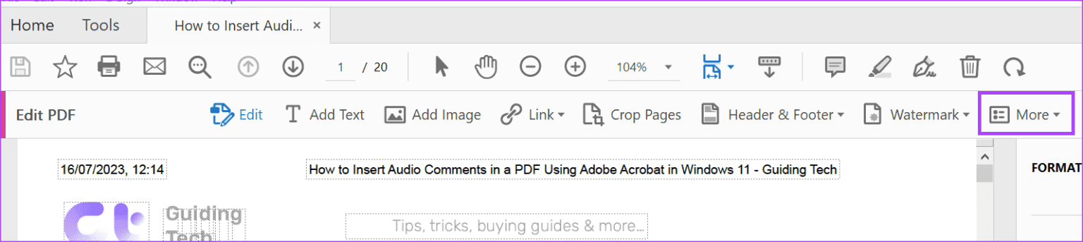 كيفية إضافة وتحرير خلفية PDF باستخدام Adobe Acrobat - %categories