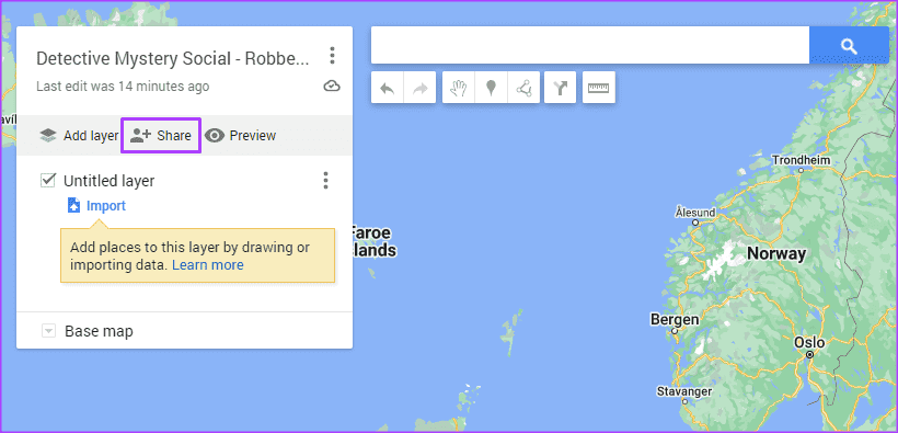 كيفية إنشاء وإدارة خريطة مخصصة في My Maps وGoogle Drive - %categories