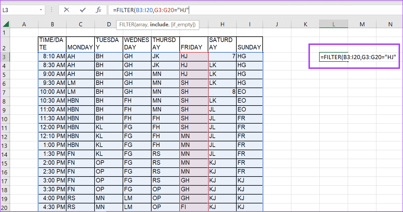 how-to-use-filter-sort-data-function-in-excel-4 كيفية استخدام وظيفة تصفية وفرز البيانات في Microsoft Excel