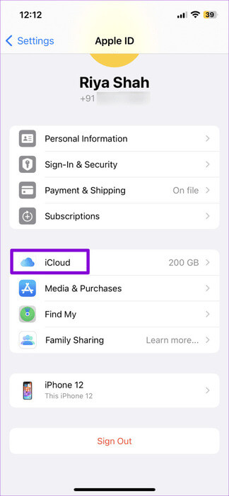 iCloud-Settings-on-iPhone-3-474x1024-1 أفضل 6 إصلاحات لخطأ "لم يتم حذف جميع جهات الاتصال" على iPhone