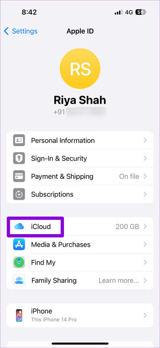 iCloud-on-iPhone-1-473x1024-1 أفضل 7 إصلاحات لمشكلة توقف iPhone عند تنزيل الرسائل من iCloud