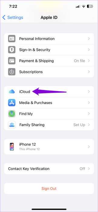 iCloud-on-iPhone-2-474x1024-1 أفضل 6 إصلاحات لعدم تحميل الصور في تطبيق Mail على iPhone