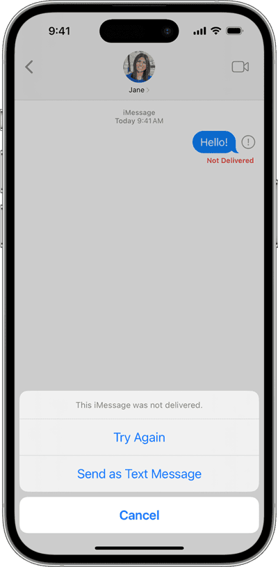 9 طرق لإزالة علامة التعجب في تطبيق Messages على iPhone - %categories