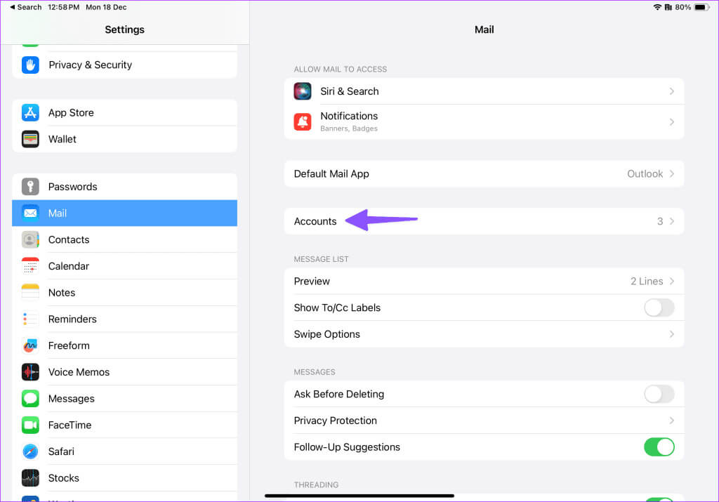 iPad-Not-Receiving-Emails-2-1024x715-1 أفضل 10 طرق لإصلاح عدم تلقي iPad لرسائل البريد الإلكتروني