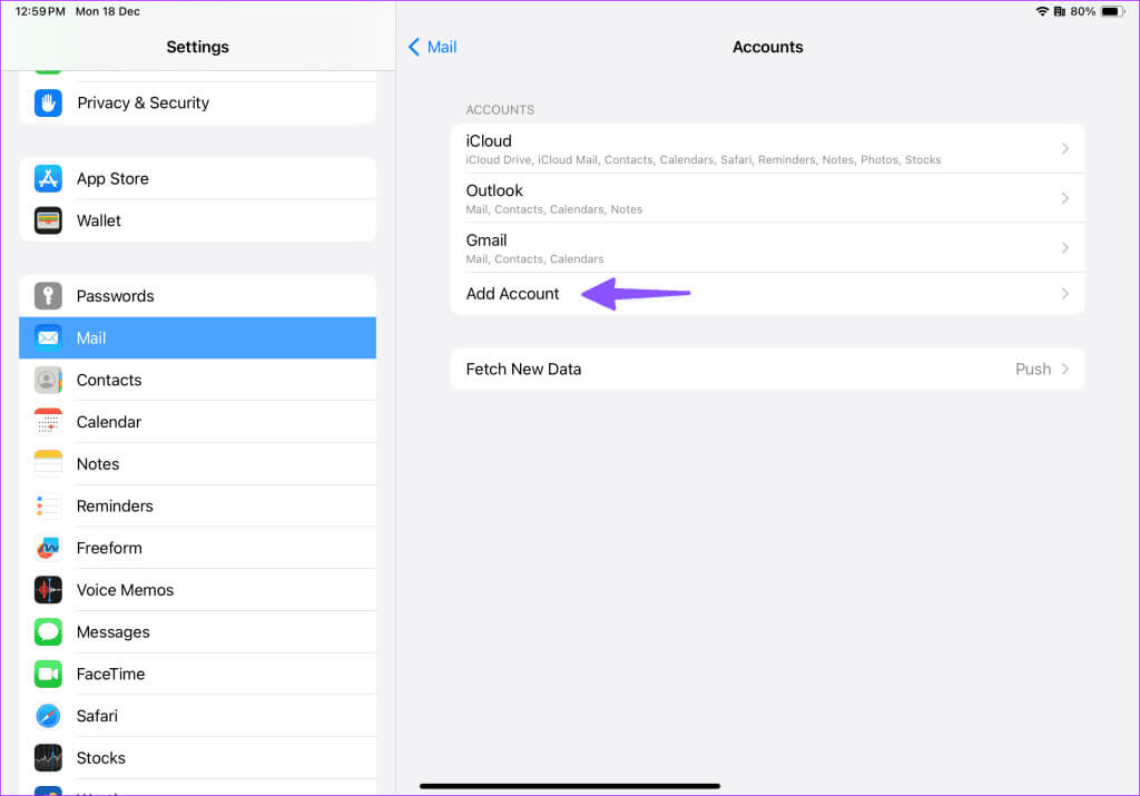 iPad-Not-Receiving-Emails-7-1024x715-1 أفضل 10 طرق لإصلاح عدم تلقي iPad لرسائل البريد الإلكتروني