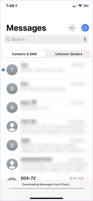 iPhone-Stuck-on-Downloading-Messages-from-iCloud-473x1024-1 أفضل 7 إصلاحات لمشكلة توقف iPhone عند تنزيل الرسائل من iCloud