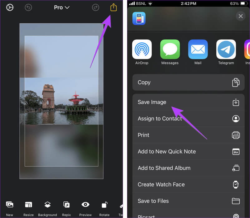 4 طرق لجعل الصورة مناسبة للخلفية على iPhone - %categories