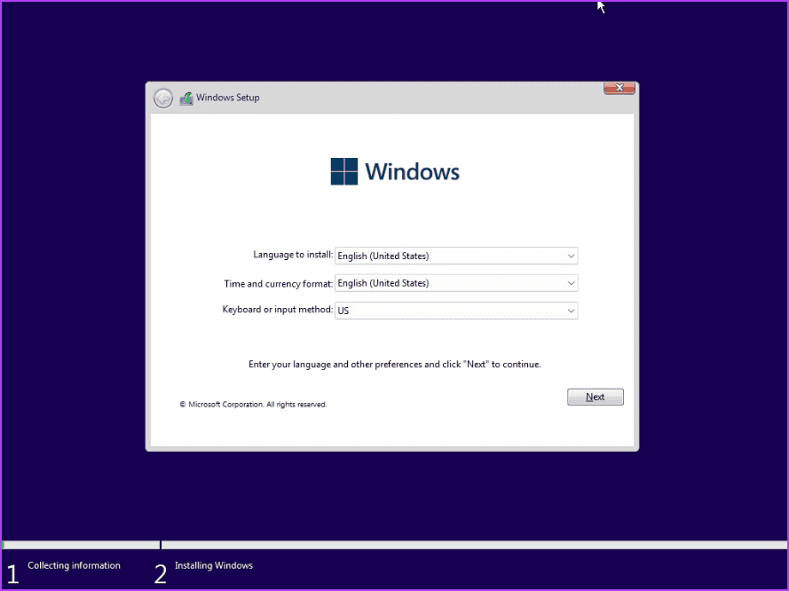 install-windows أفضل 6 إصلاحات لخطأ تثبيت Windows "لم نتمكن من إنشاء قسم جديد"