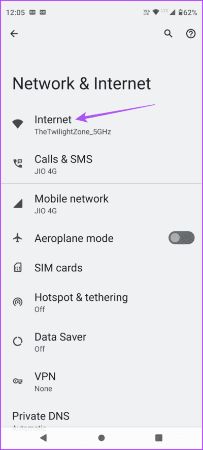internet-network-settings-android-695x1536-1 أفضل 8 إصلاحات لعدم عمل ملفات GIF في Telegram على الهاتف المحمول وسطح المكتب