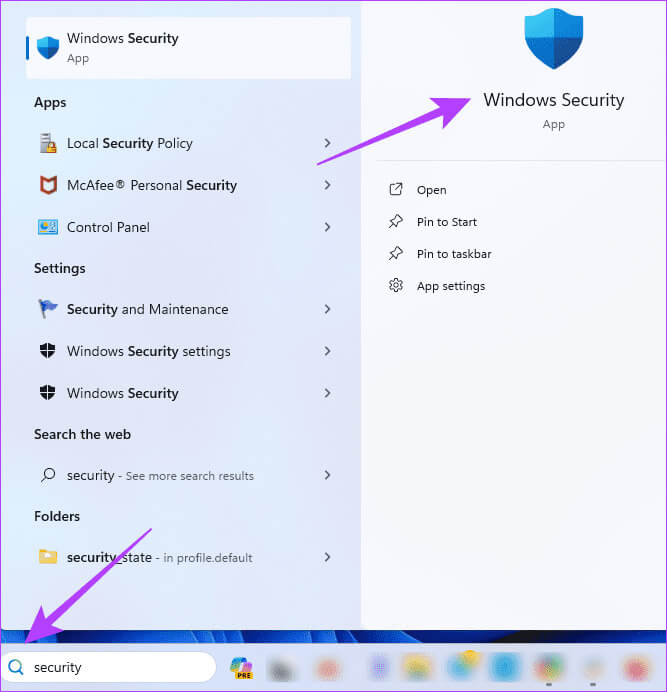 launch-Windows-Security أفضل 5 إصلاحات لعناصر التسجيل المعطلة على Windows 11