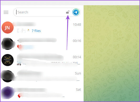 lock-chats-telegram-windows كيفية قفل Telegram باستخدام رمز المرور على الهاتف المحمول وسطح المكتب