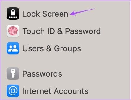lock-screen-settings-mac-1 كيفية إعداد مؤقت النوم على Amazon Music