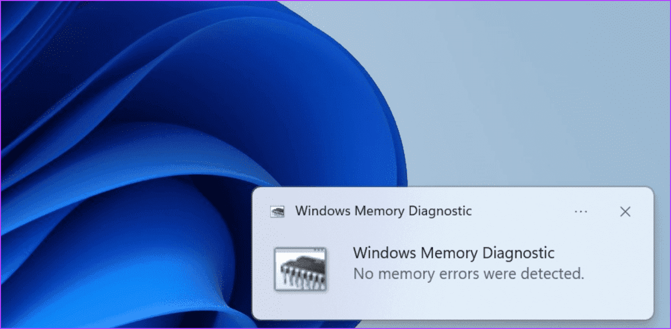 memory-check-result أفضل 8 إصلاحات لخطأ شاشة الموت الزرقاء "APC Index Mismatch" في Windows 10 أو 11