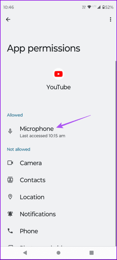 microphone-access-youtube-android-694x1536-1 كيفية استخدام Hum-To-Search في تطبيق YouTube على Android