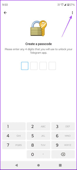 more-options-add-passcode-telegram-android-463x1024-1 كيفية قفل Telegram باستخدام رمز المرور على الهاتف المحمول وسطح المكتب