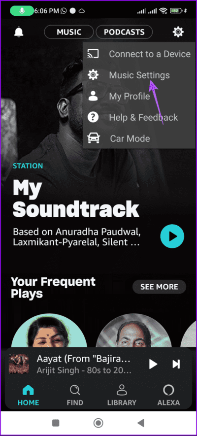 music-settings-amazon-music-android-694x1536-1 كيفية إعداد مؤقت النوم على Amazon Music
