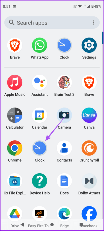 open-clock-app-android-694x1536-1 أفضل 7 إصلاحات لعدم عمل تطبيق الساعة على Android