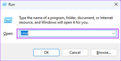 open-cmd-7 أفضل 7 إصلاحات لخطأ "موارد النظام غير كافية" على Windows 11
