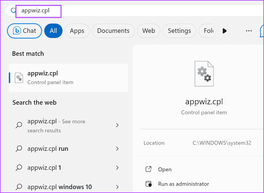 open-control-panel-13 أفضل 9 طرق لإصلاح رمز خطأ GeForce NOW 0x800b1004 في Windows 11