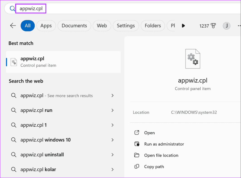 open-control-panel-20 أفضل 7 طرق لإصلاح عدم عمل CCleaner في Windows 11