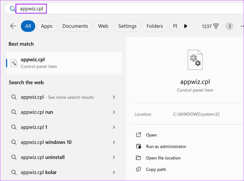open-control-panel-21 أفضل 7 إصلاحات لعدم تشغيل VLC لملفات MKV في Windows 11