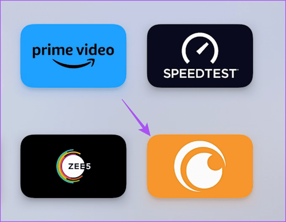 open-crunchyroll-on-apple-tv-1 أفضل 7 إصلاحات لعدم عمل الترجمة على Crunchyroll على الهاتف المحمول وسطح المكتب وApple TV