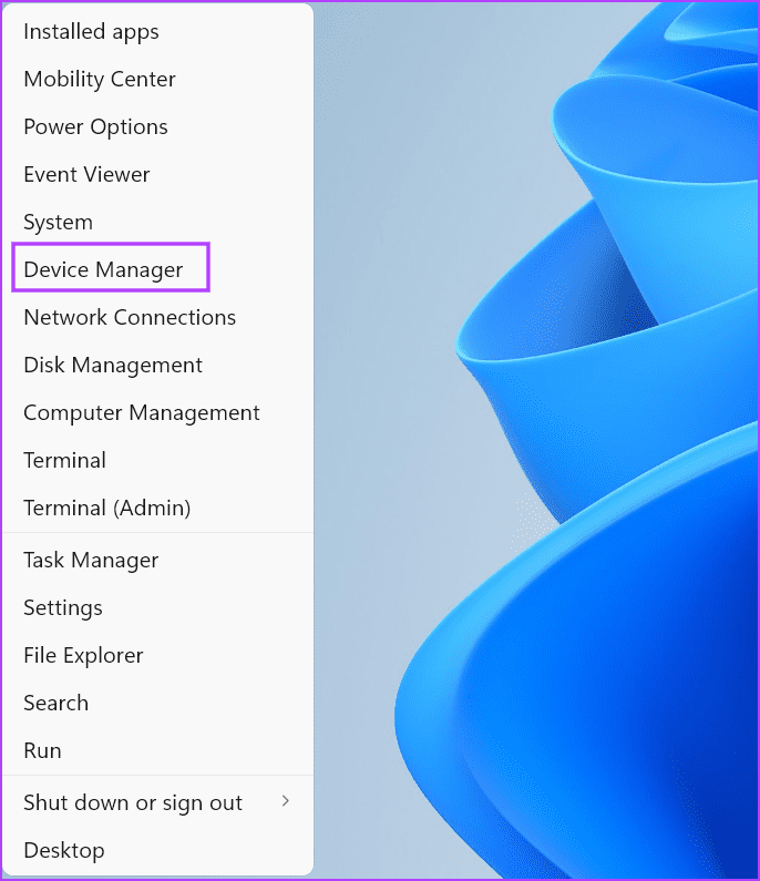 open-device-manager-25 أفضل 8 إصلاحات لخطأ شاشة الموت الزرقاء "APC Index Mismatch" في Windows 10 أو 11