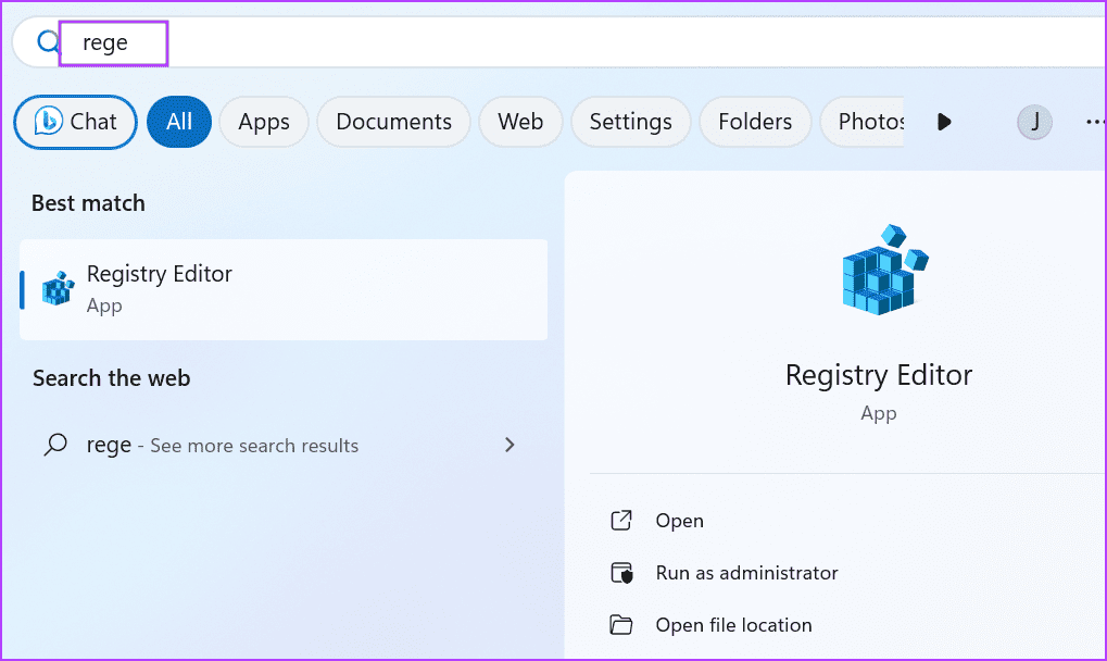 open-registry-editor-8 أفضل 7 طرق لإصلاح مشكلة فقدان Copilot في Windows 11