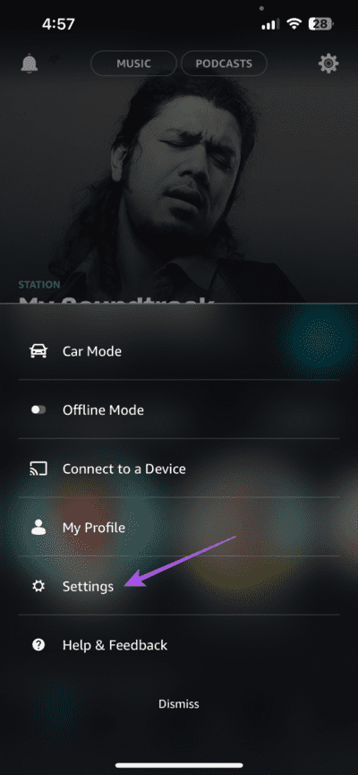 open-settings-amazon-music-app-iphone-710x1536-1 كيفية إعداد مؤقت النوم على Amazon Music