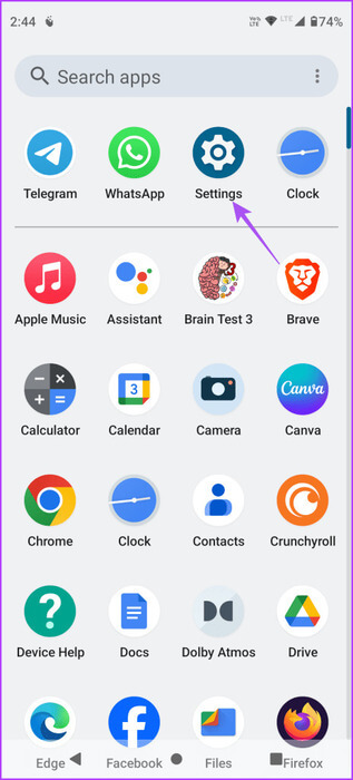 open-settings-android-1-463x1024-2 أفضل 8 إصلاحات لعمل تطبيق Facebook Messenger على شبكة Wi-Fi فقط