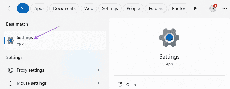 open-settings-windows-11-2 أفضل 6 إصلاحات لعدم عمل إشعارات Google Drive على الهاتف المحمول وسطح المكتب