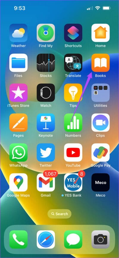 open-the-books-app-on-iphone-711x1536-1 أفضل 5 إصلاحات لعدم تنزيل الكتب على تطبيق Apple Books