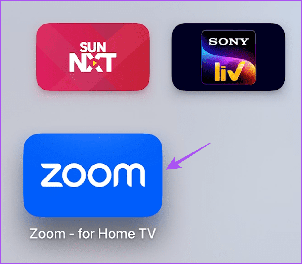 open-zoom-on-apple-tv-4k كيفية استخدام تطبيق Zoom على Apple TV 4K