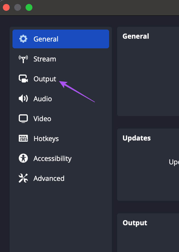 output-settings-obs- كيفية البث المباشر على Instagram على الهاتف المحمول وسطح المكتب