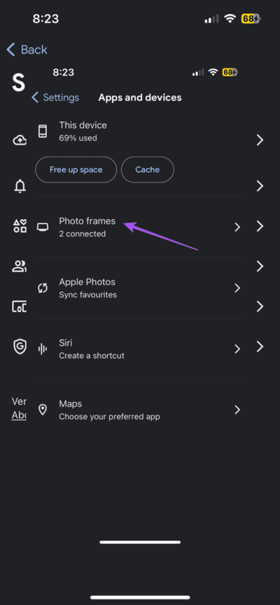 photo-frames-google-photos-settings-710x1536-1 أفضل 6 إصلاحات لعدم ظهور Google Photos في الوضع المحيطي على Google TV