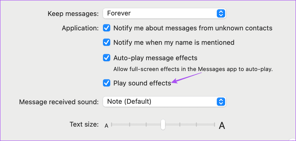play-sound-effects-messages-amc أفضل 5 إصلاحات لعدم عمل المؤثرات الصوتية في iMessage
