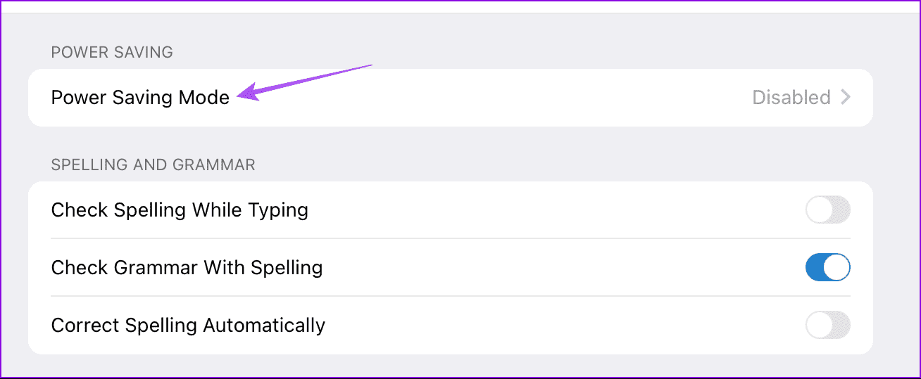 power-saving-mode-settings-telegram-desktop أفضل 8 إصلاحات لعدم عمل ملفات GIF في Telegram على الهاتف المحمول وسطح المكتب