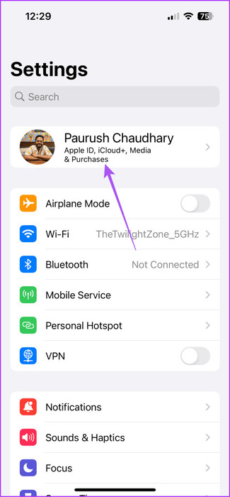 profile-name-settings-iphone-6-475x1024-1 كيفية حذف رسائل البريد الإلكتروني بشكل جماعي في Apple Mail