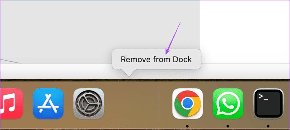 remove-spacer-from-dock-on-mac كيفية إضافة مسافة بين الأيقونات في Dock على Mac