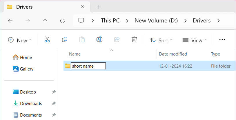 rename-folder-of-the-mkv-file أفضل 7 إصلاحات لعدم تشغيل VLC لملفات MKV في Windows 11