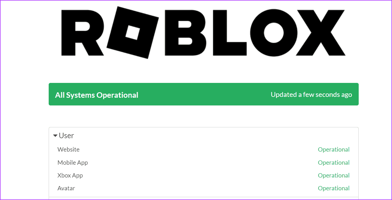 roblox-server-status أفضل 9 طرق لإصلاح "رمز خطأ Roblox 524" في Windows 11