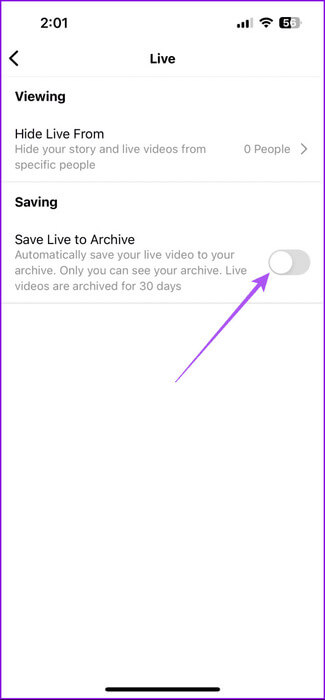 save-live-to-archive-instagram-475x1024-1 كيفية البث المباشر على Instagram على الهاتف المحمول وسطح المكتب