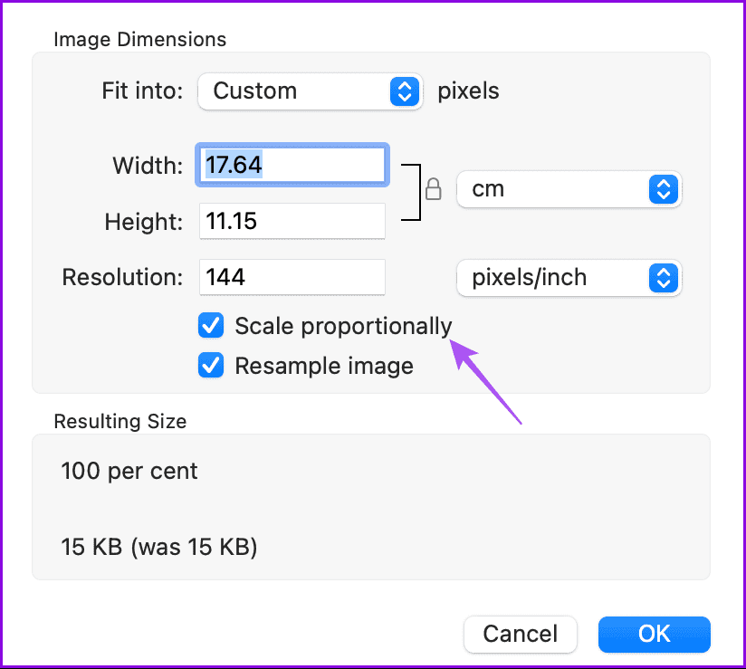 scale-proportionately-adjust-size-preview-mac 4 أفضل الطرق لطباعة جهات الاتصال من iPhone