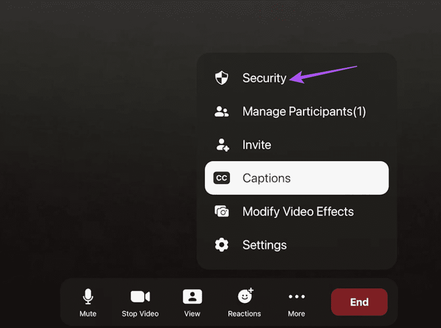 security-zoom-meeting-apple-tv-4k كيفية استخدام تطبيق Zoom على Apple TV 4K